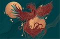 mythological bird phoenix Fenghuang